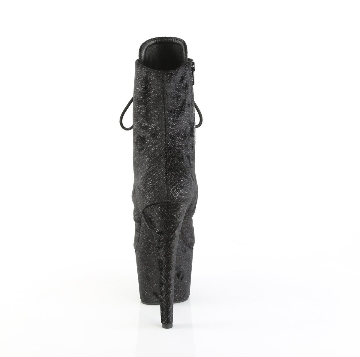 ADORE-1020WR Black Shimmering Fabric/Black