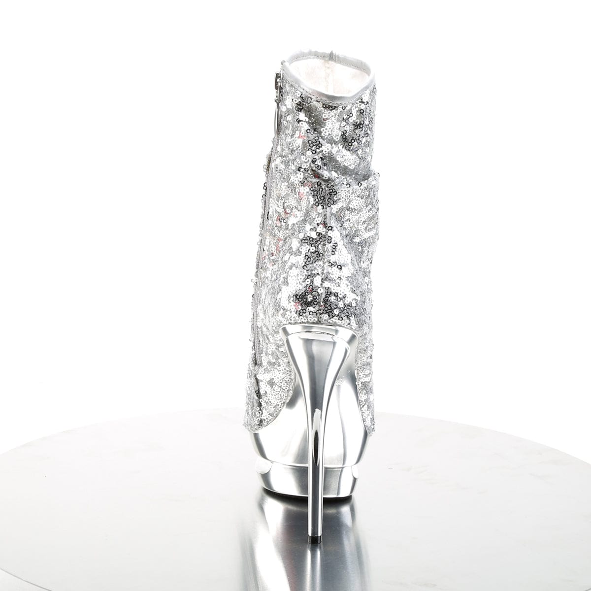 BLONDIE-R-1008 Silver Sequins/Silver Chrome