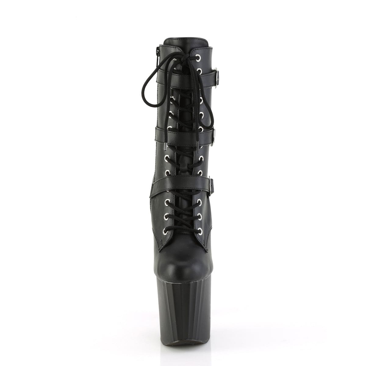 ENCHANT-1043 Black Faux Le/Black Matte