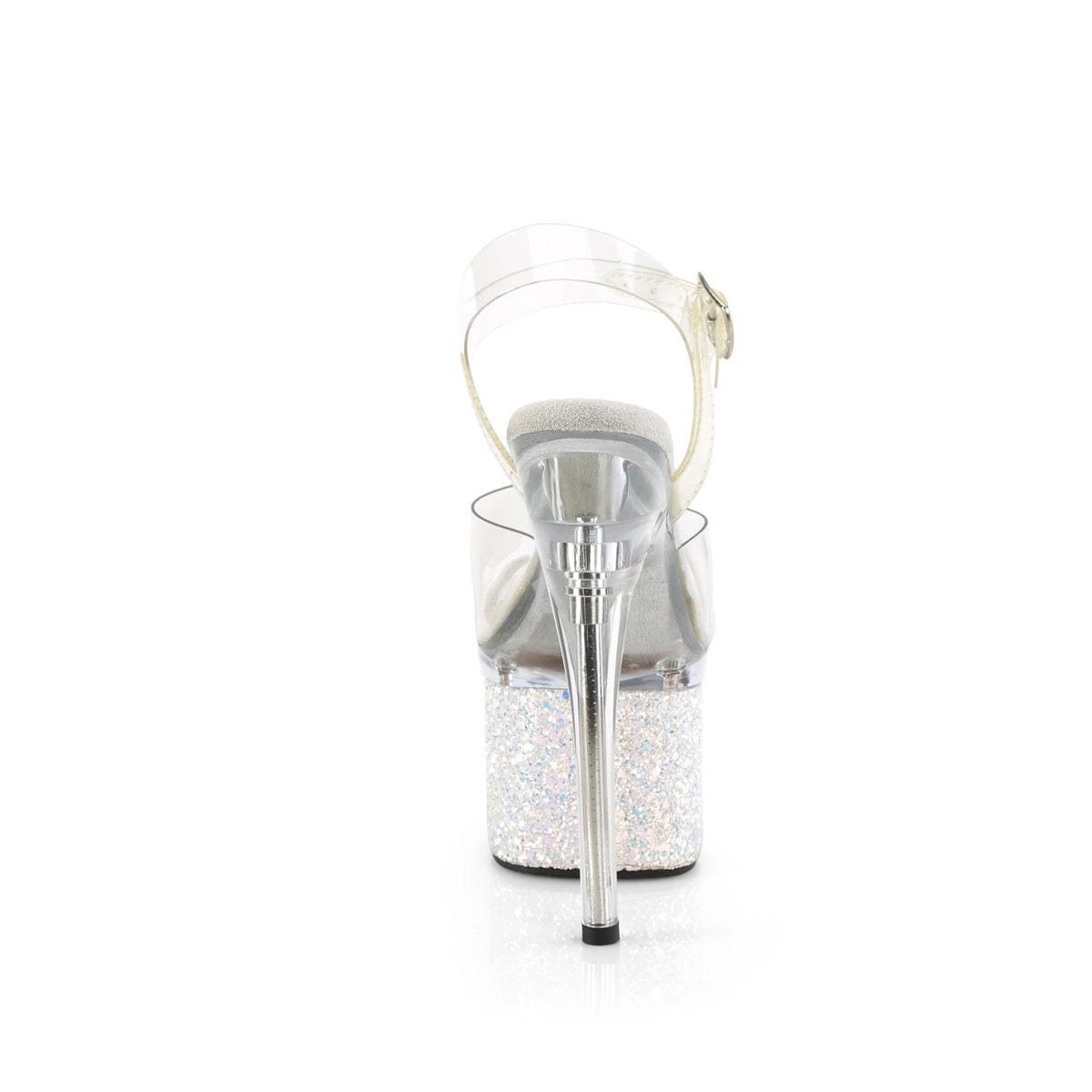 ESTEEM-708LG Clear/Clear-White Multi Glitter