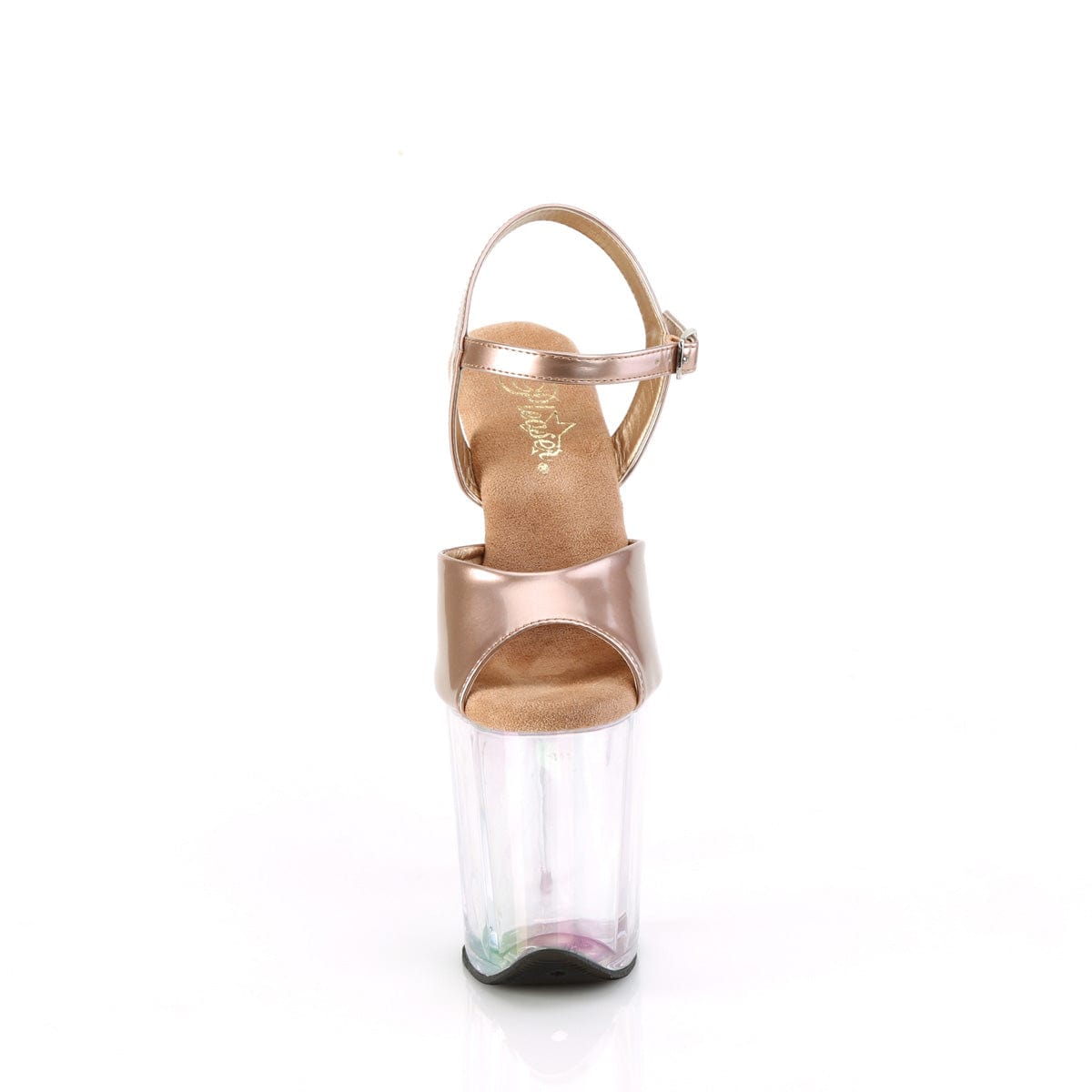 FLAMINGO-809HT Rose Gold Hologram Patent/ Hologram Tinted