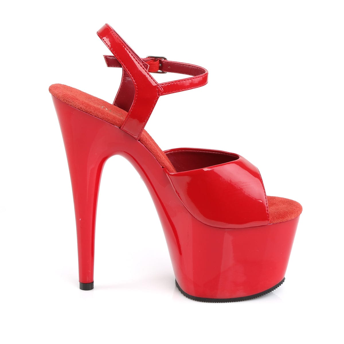 ADORE-709 Red/Red Platform Sandal Pleaser US Size (Women's): 5