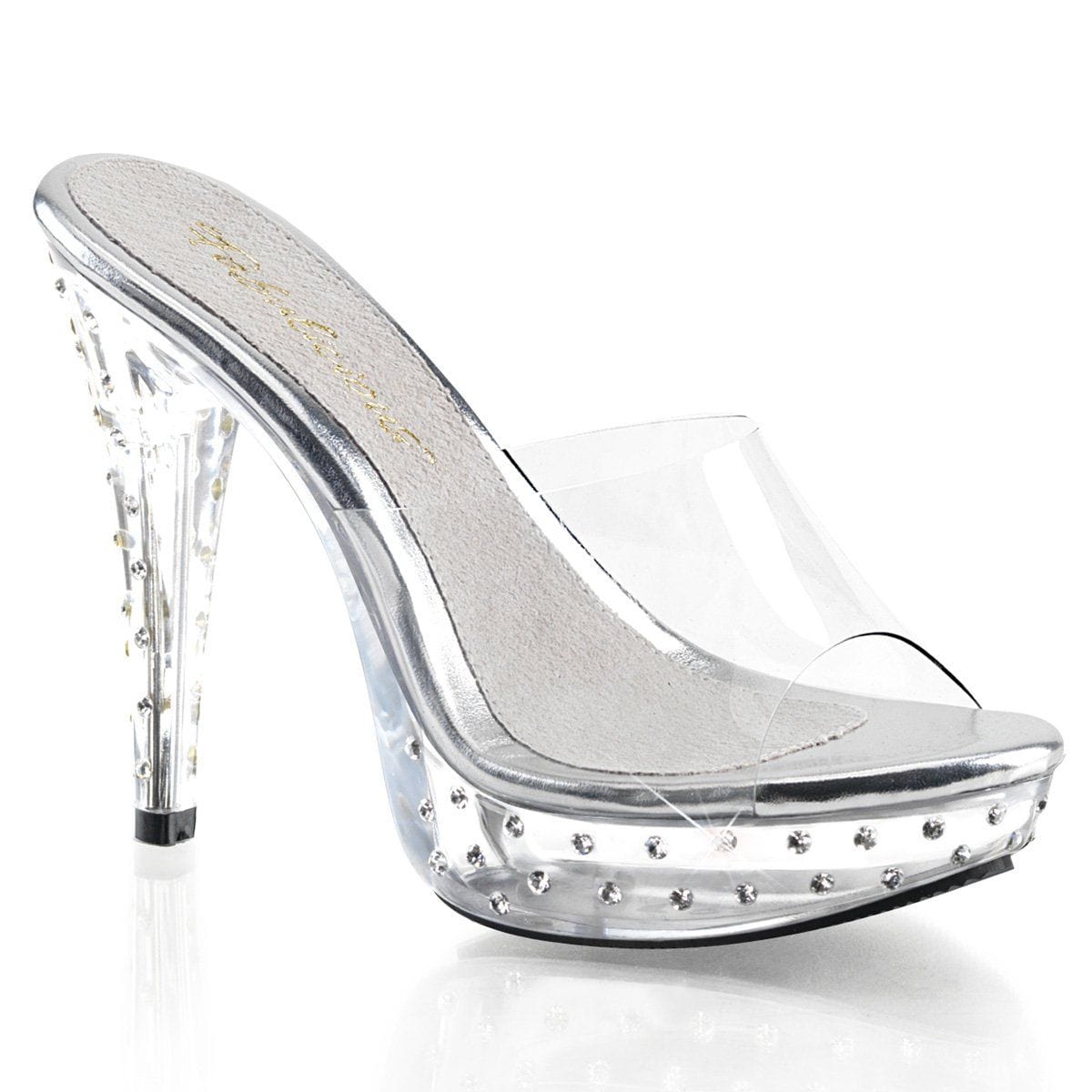 COCKTAIL-501SDT Clear/Clear CURRENT Fabulicious US Size (Women's): 5