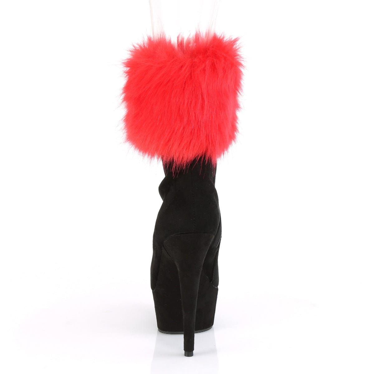 DELIGHT-1000 Black Faux Suede/Black Faux Suede Ankle Boot Pleaser US Size (Women's): 5