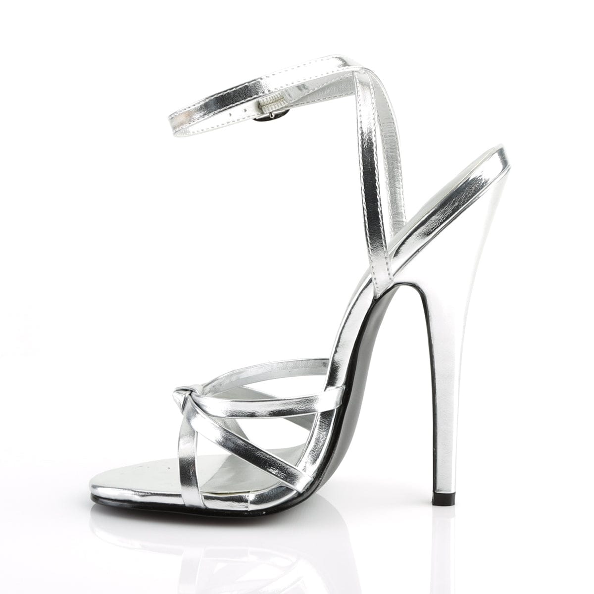 DOMINA-108 Silver Metallic Pu CURRENT Devious US Size (Women's): 5