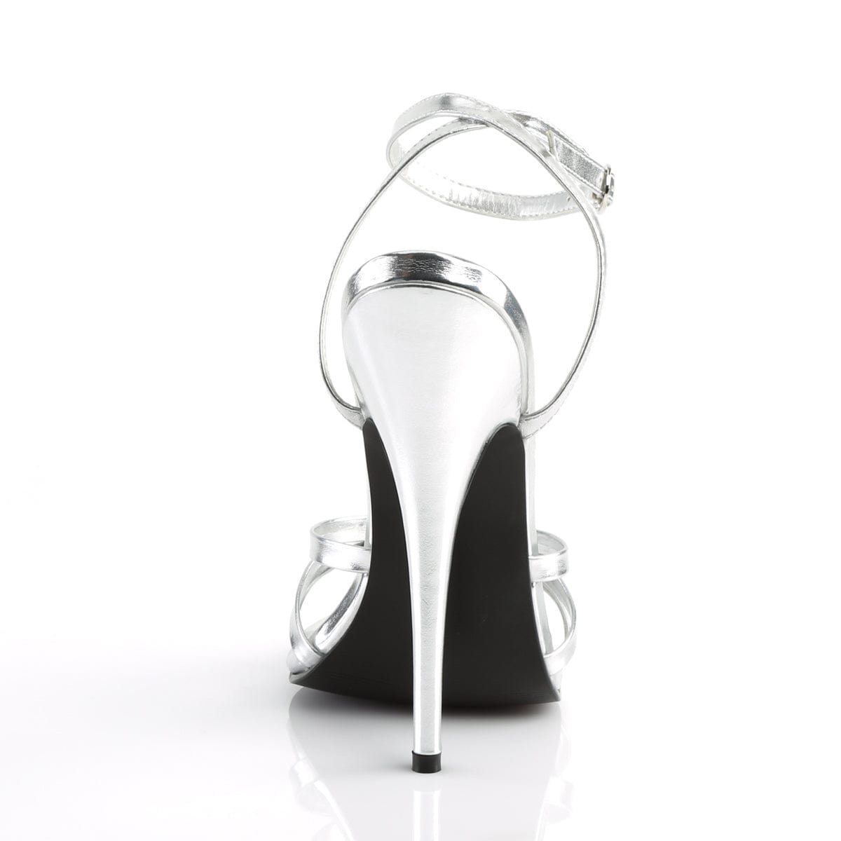 DOMINA-108 Silver Metallic Pu CURRENT Devious US Size (Women's): 5