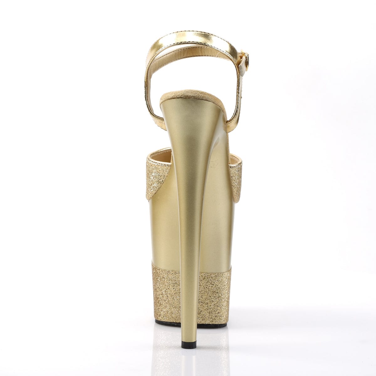 FLAMINGO-809-2G Gold Glitter/Gold-Glitter Sale Pleaser US Size (Women's): 5