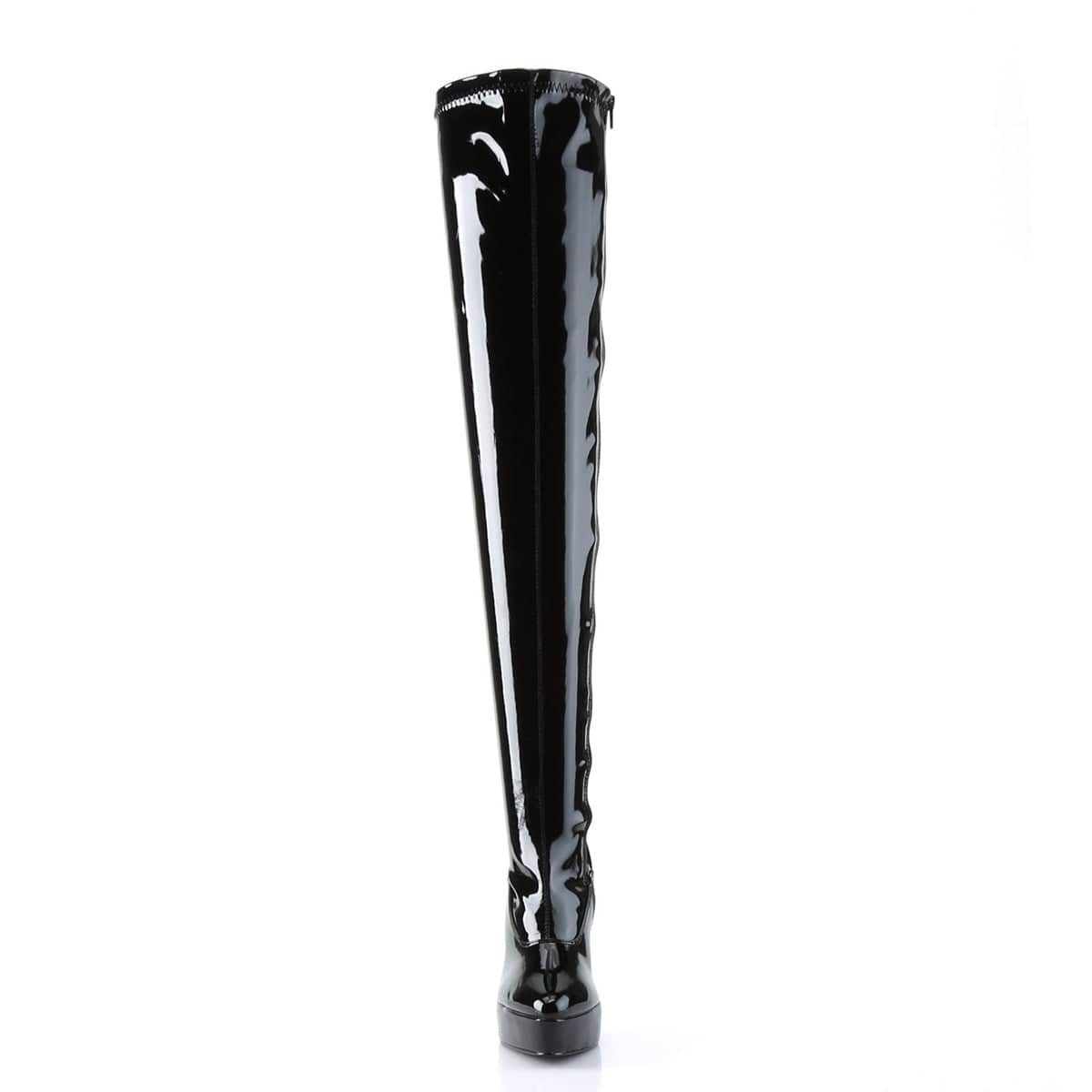 INDULGE-3063 Black Stretch Patent CURRENT Devious US Size (Women's): 6