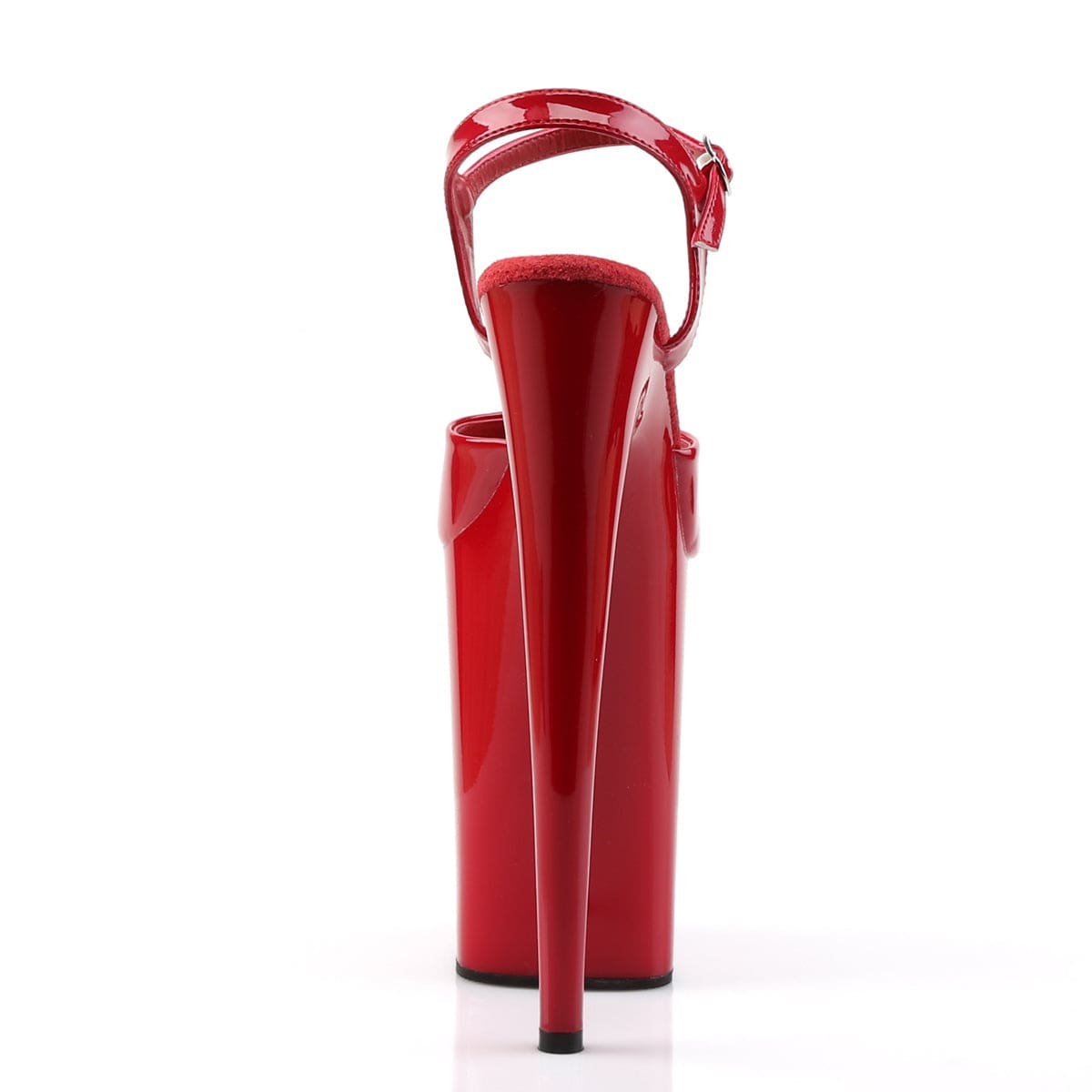 INFINITY-909 Red/Red Platform Sandal Pleaser US Size (Women's): 5