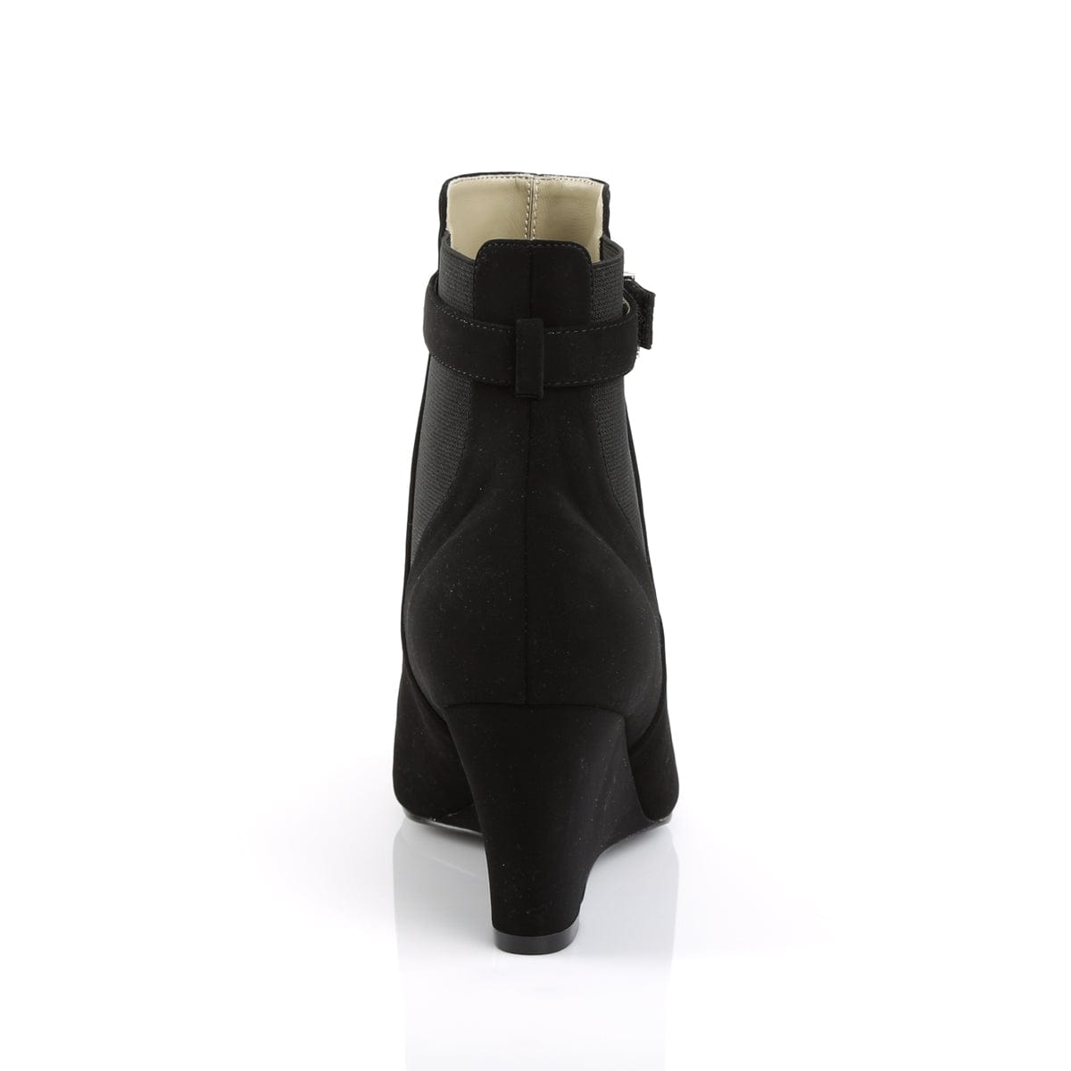 KIMBERLY-102 Black Nubuck Suede CURRENT Pleaser Pink Label US Size (Women's): 9