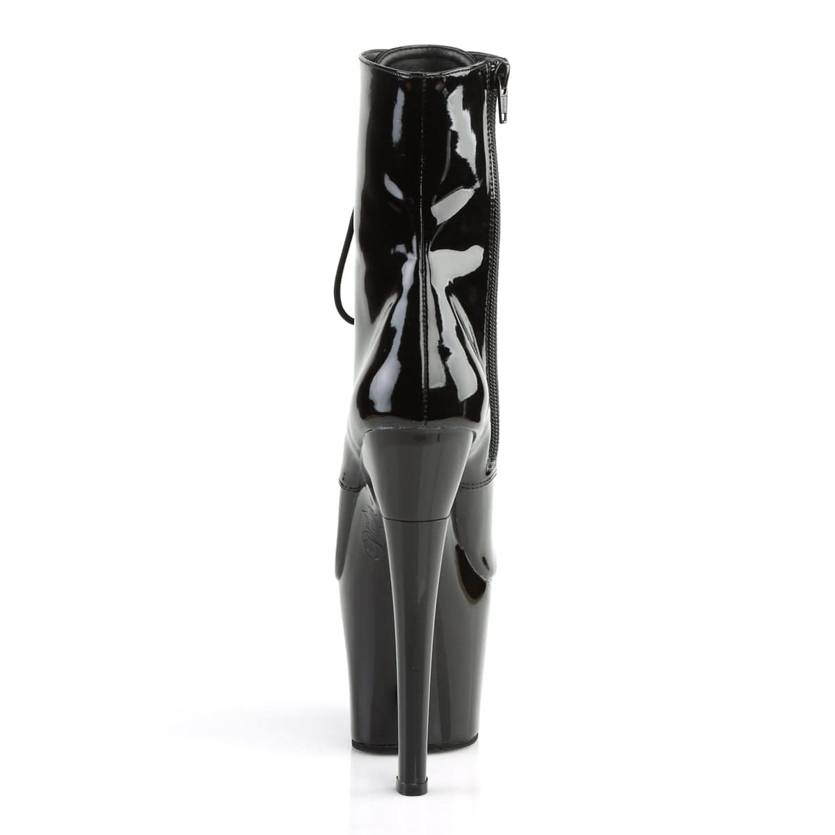 RADIANT-1020 Black Patent/Black Ankle Boot Pleaser US Size (Women's): 5