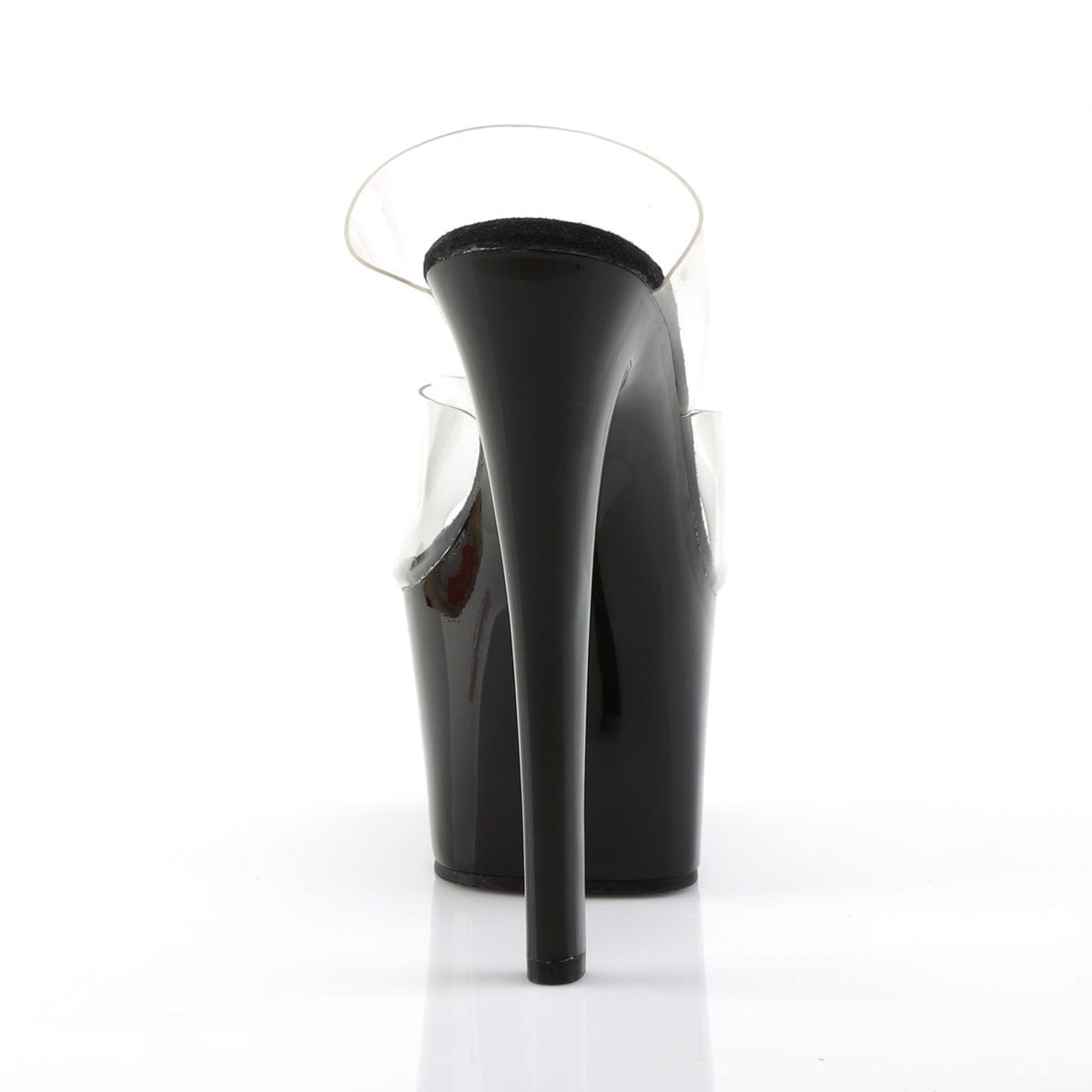 SKY-302 Clear/Black Slide Pleaser US Size (Women's): 5