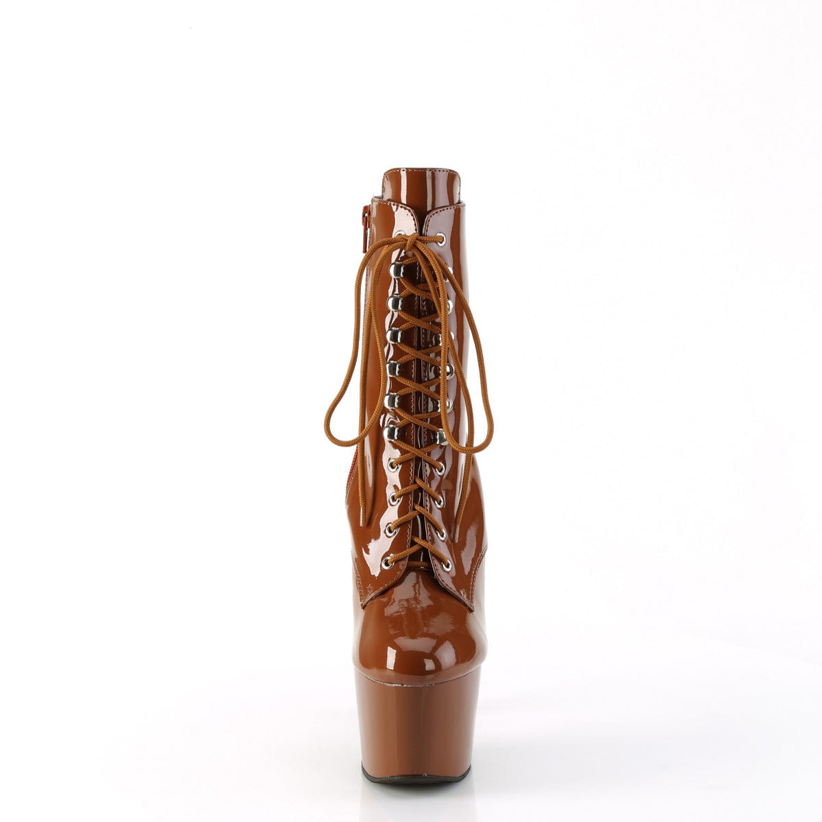 ADORE-1020 Caramel Patent/Caramel Pleaser US Size (Women's): 5