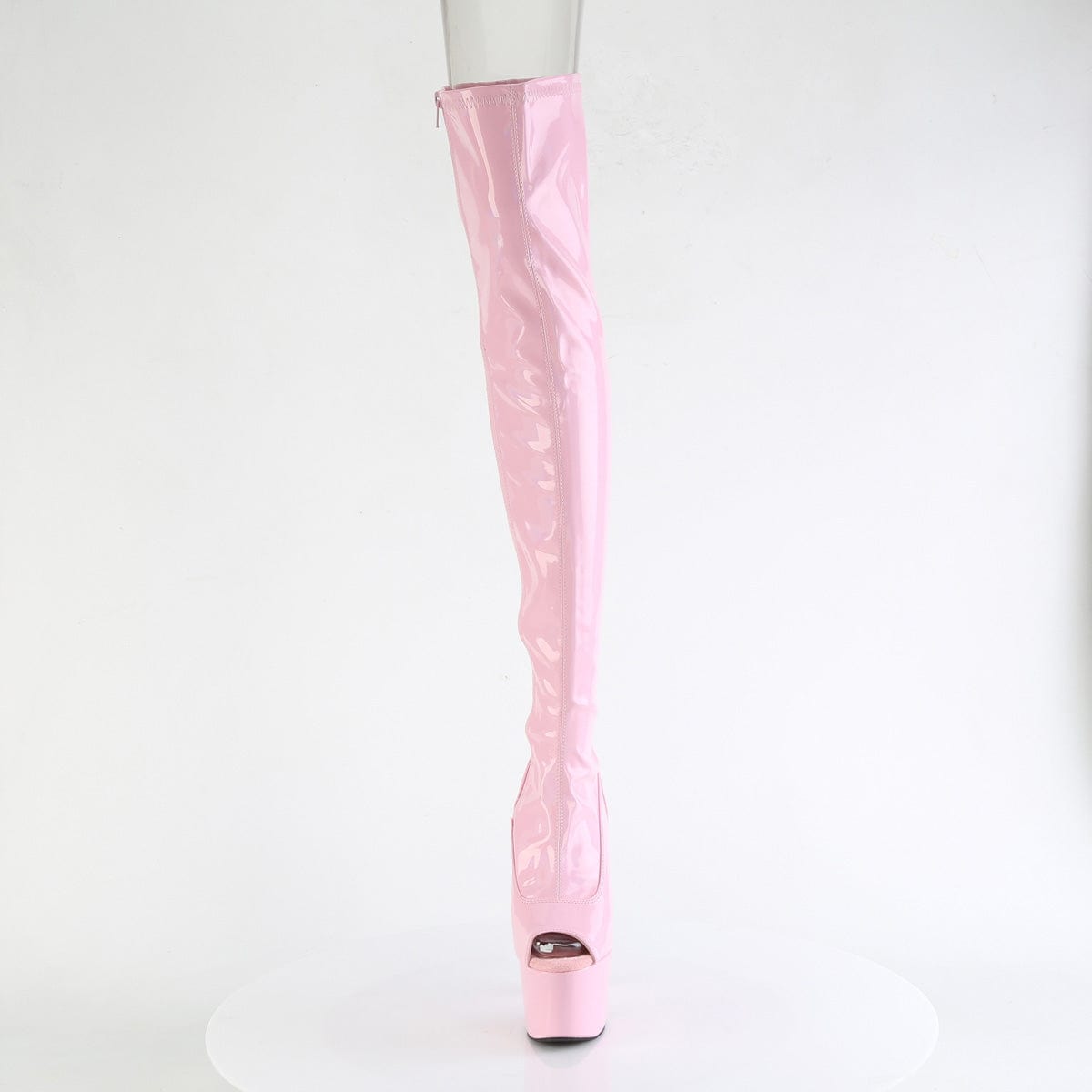 ADORE-3011HWR Baby Pink Stretch Hologram/Baby Pink Pleaser US Size (Women's): 5