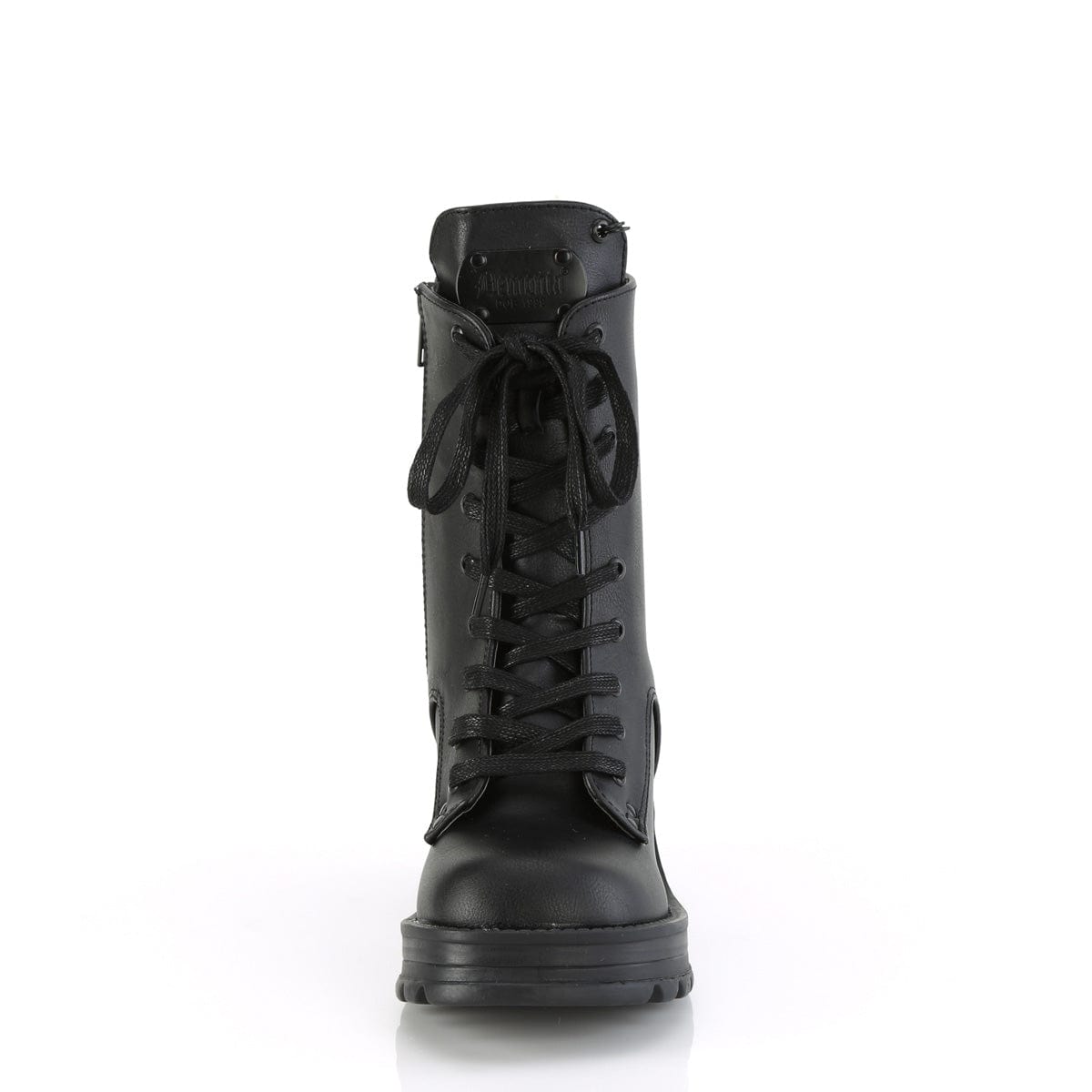 BRATTY-50 Black Vegan Leather Demonia US Size (Women's): 6