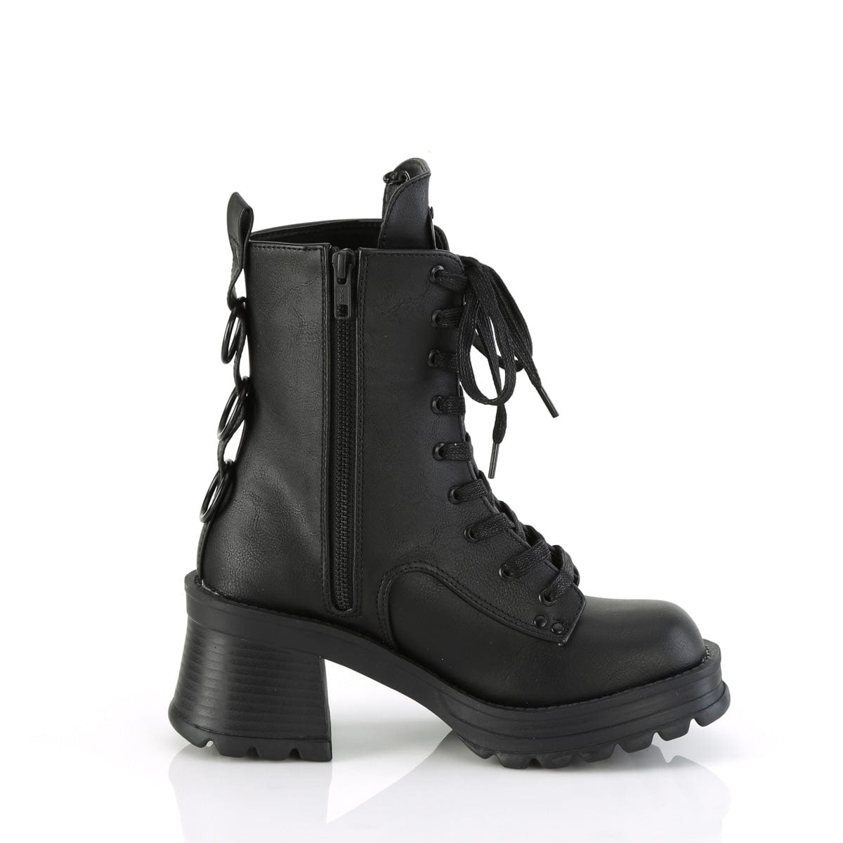 BRATTY-50 Black Vegan Leather Demonia US Size (Women's): 6