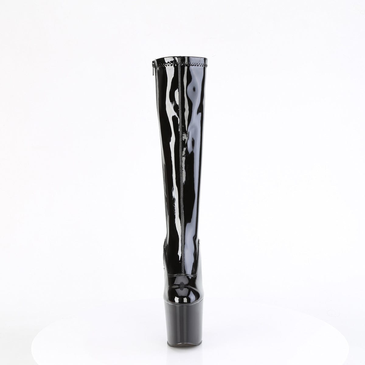 CRAZE-2000 Black Stretch Patent/Black Pleaser US Size (Women's): 6
