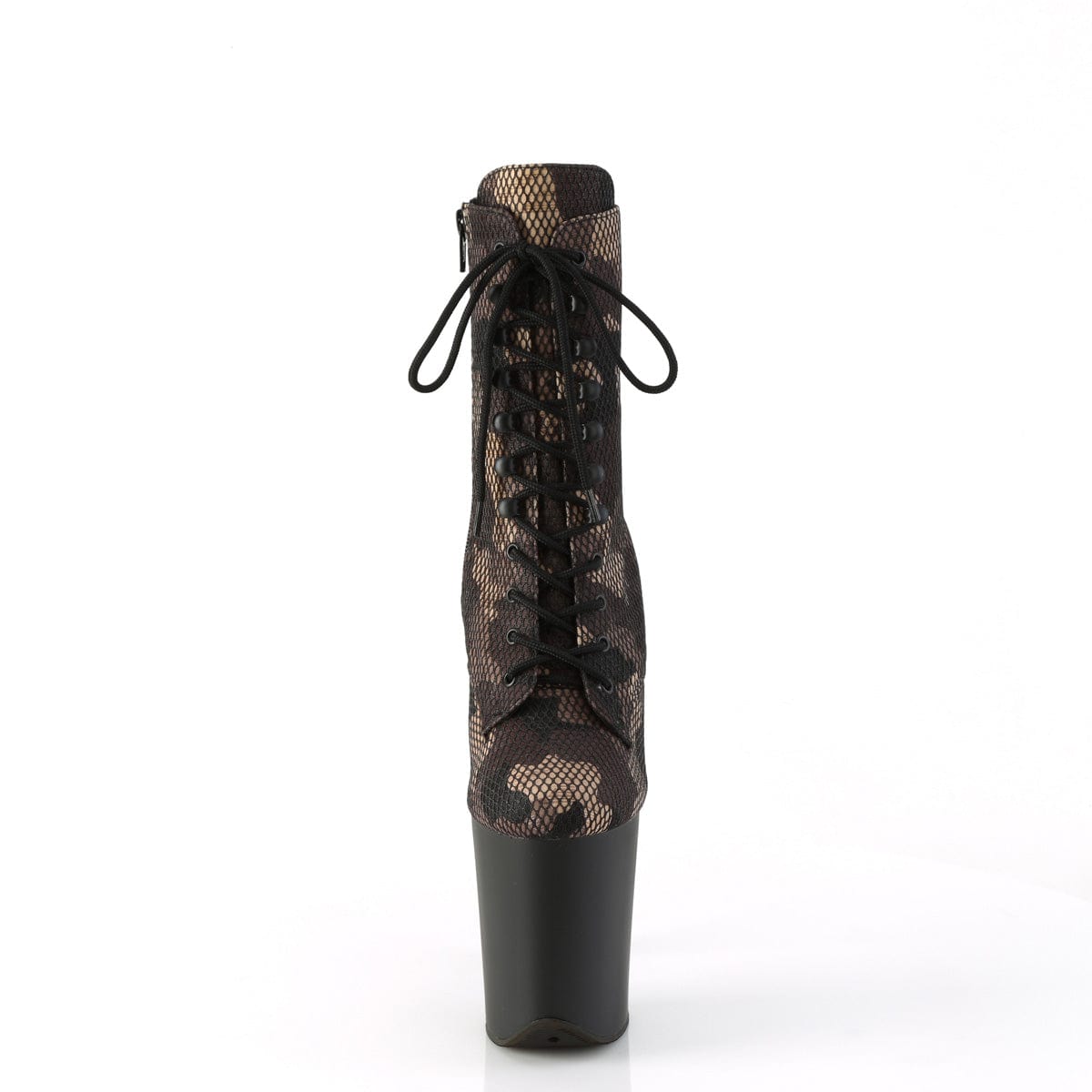FLAMINGO-1020CM Green Camo-Mesh/Black Matte Pleaser US Size (Women's): 5