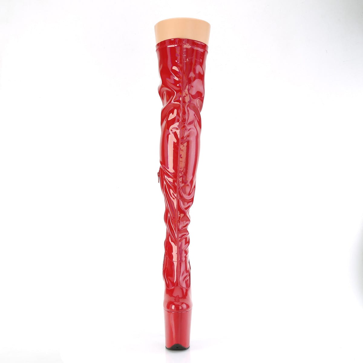 FLAMINGO-3000HWR Red Stretch Hologram/Red Hologram Pleaser US Size (Women's): 5