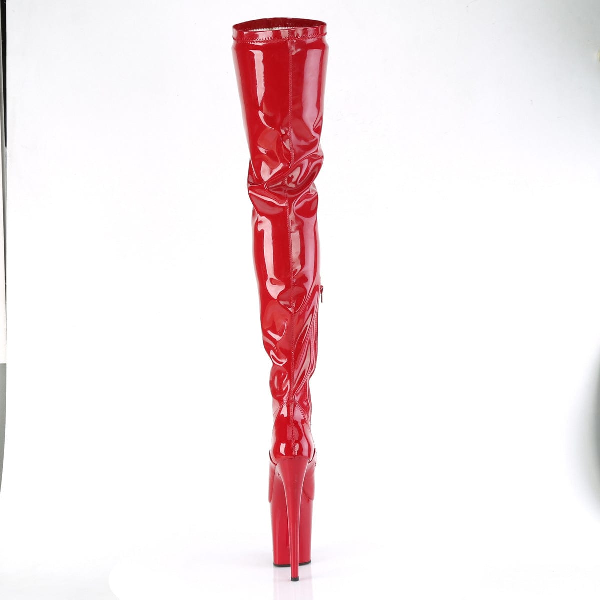 FLAMINGO-4000 Red Stretch Patent/Red Pleaser US Size (Women's): 5