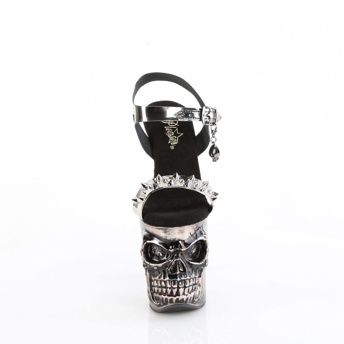 RAPTURE-812-LT Pewter TPU/Satin Pewter Chrome Pleaser US Size (Women's): 5