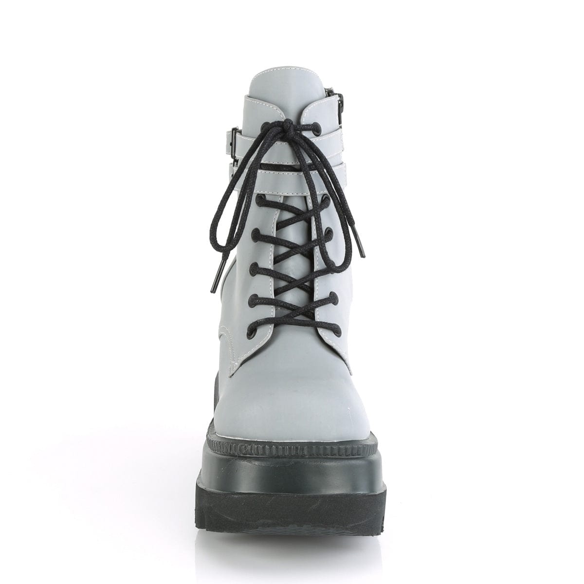 SHAKER-52 Grey Reflective Demonia US Size (Women's): 5