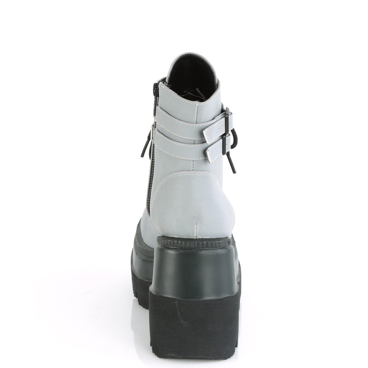 SHAKER-52 Grey Reflective Demonia US Size (Women's): 5