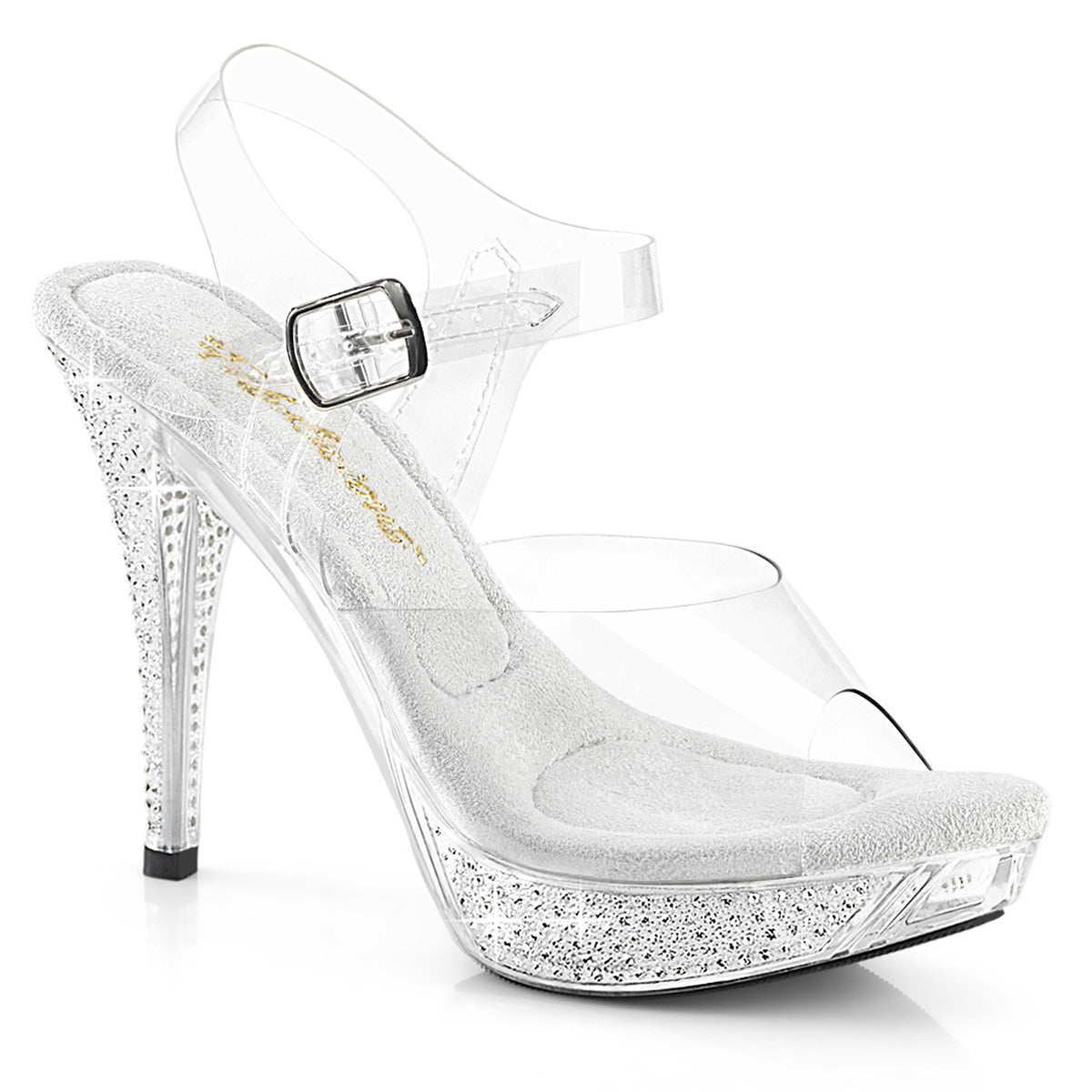 Bikini Competition Clear Sandals | SHOE ME