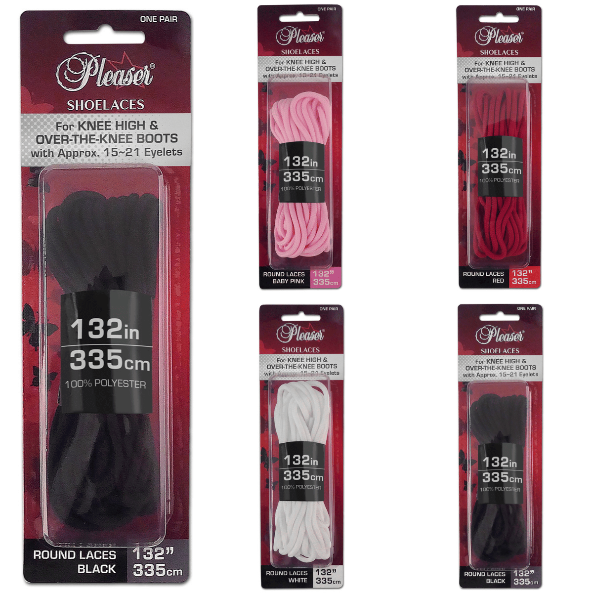 Pleaser Boot Shoe Laces