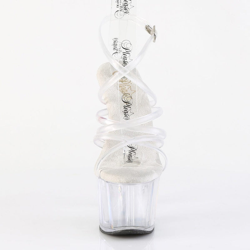 ADORE-706 Platform Shoes Clear/Clear