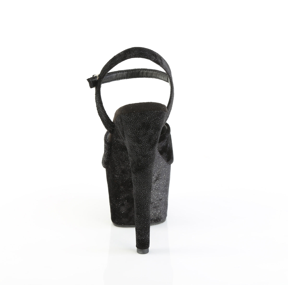 ADORE-709WR Black Shimmering Fabric/Black