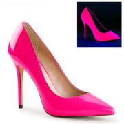 AMUSE-20 Neon Fuchsia Patent Pump Pleaser US Size (Women's): 5