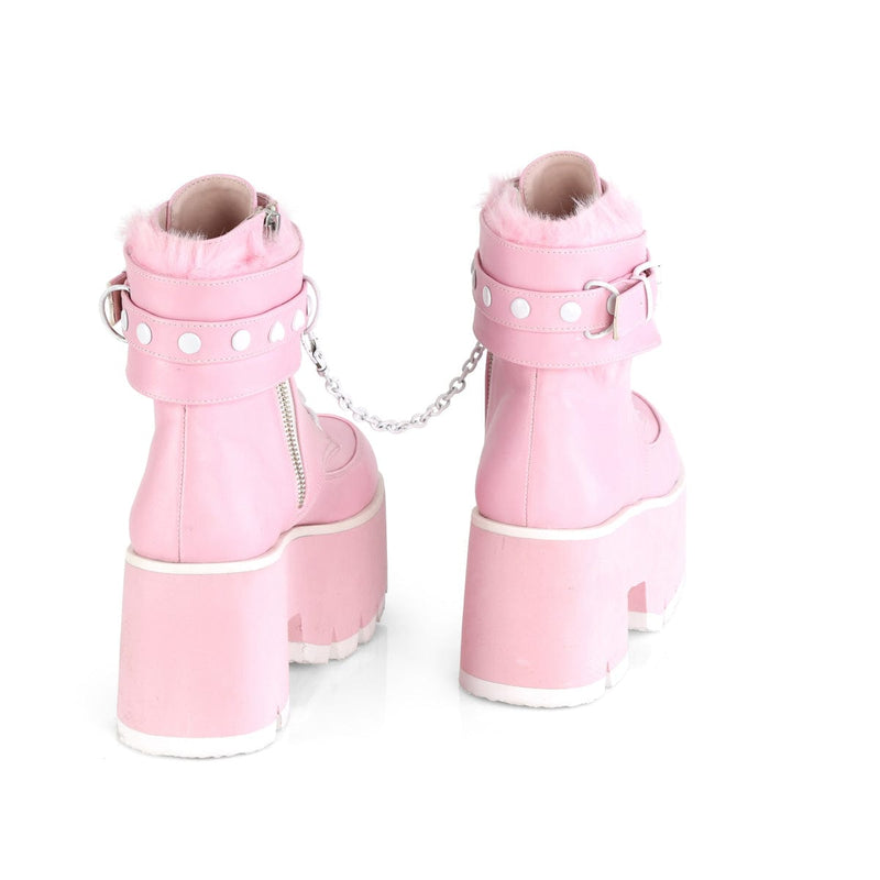 ASHES-57 Baby Pink Vegan Leather