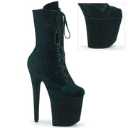 FLAMINGO-1045VEL Emerald Green Velvet/Emerald Green Velvet Pleaser US Size (Women's): 5