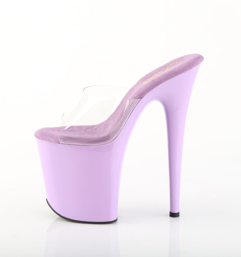 FLAMINGO-801 Platform Shoes Clear/Lavender