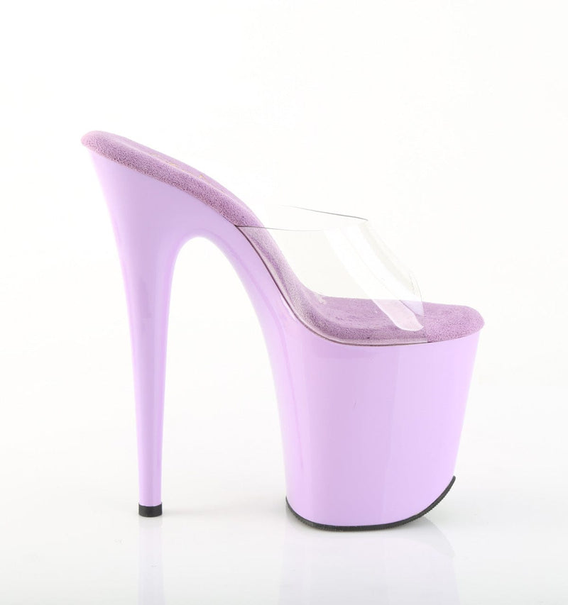FLAMINGO-801 Platform Shoes Clear/Lavender