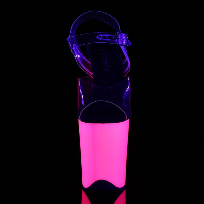 FLAMINGO-808UV Clear/Neon Pink