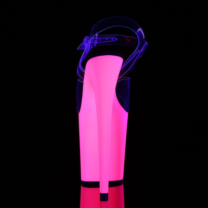 FLAMINGO-808UV Clear/Neon Pink