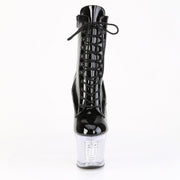 FLASHDANCE-1020SPEC Black/Clear Light-Up Boots Pleaser US Size (Women's): 6