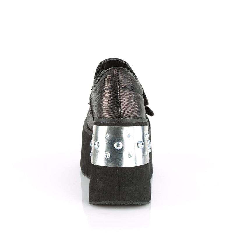 KERA-13 Black-Pewter Vegan Leather