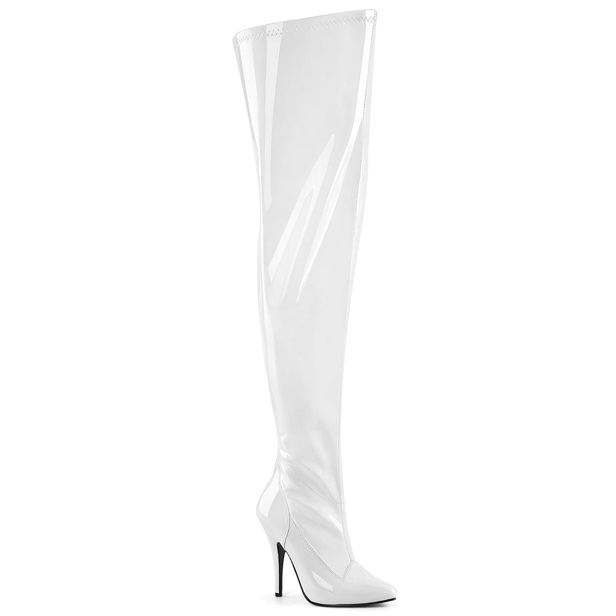 SEDUCE-3000WC White Stretch Patent