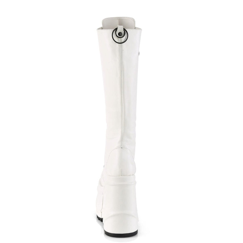 WAVE-200 White Vegan Leather