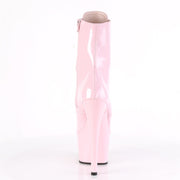 ADORE-1020 Baby Pink Patent/Baby Pink Ankle Boot Pleaser US Size (Women's): 5