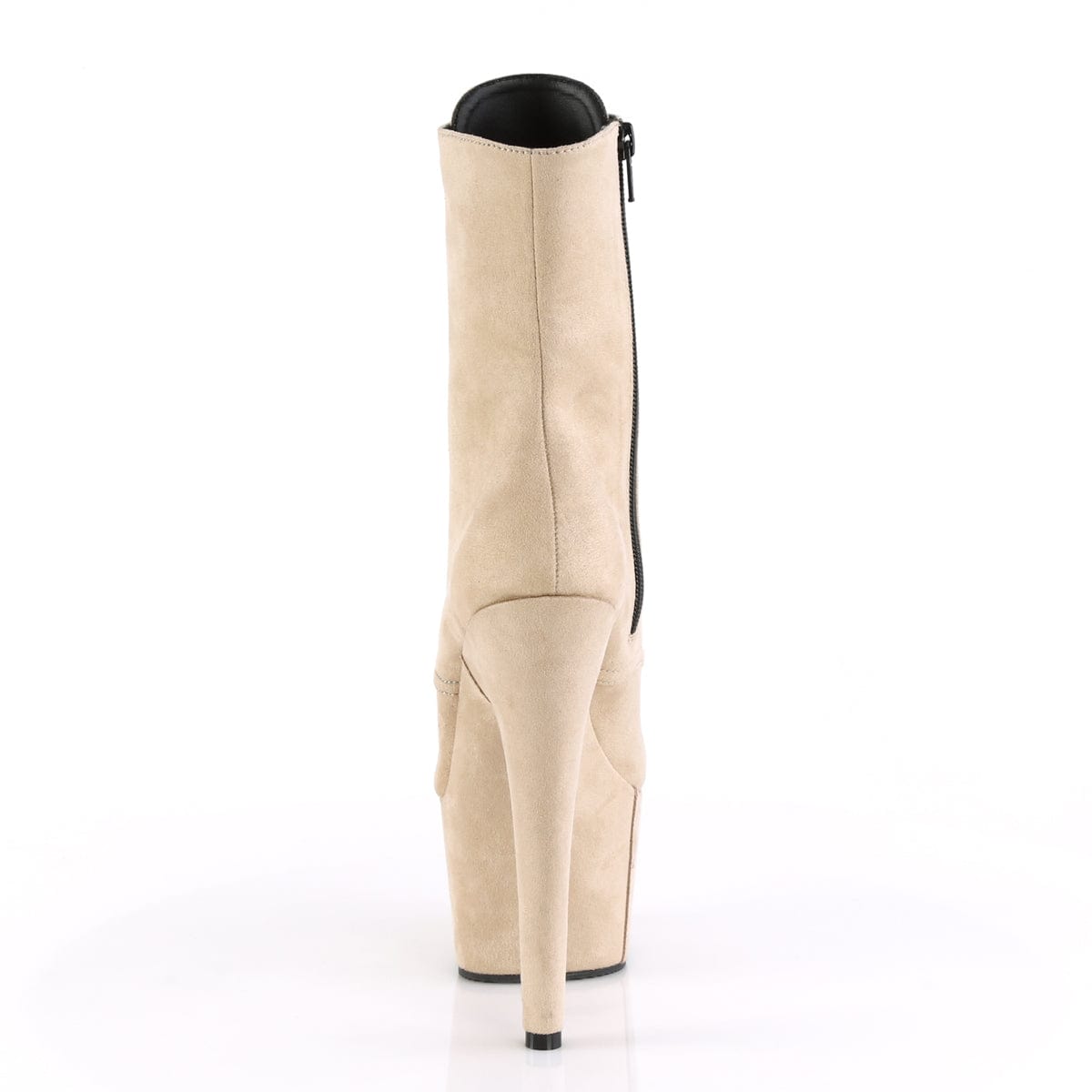 ADORE-1020FS Beige Faux Suede/Beige Faux Suede Ankle Boot Pleaser US Size (Women's): 5