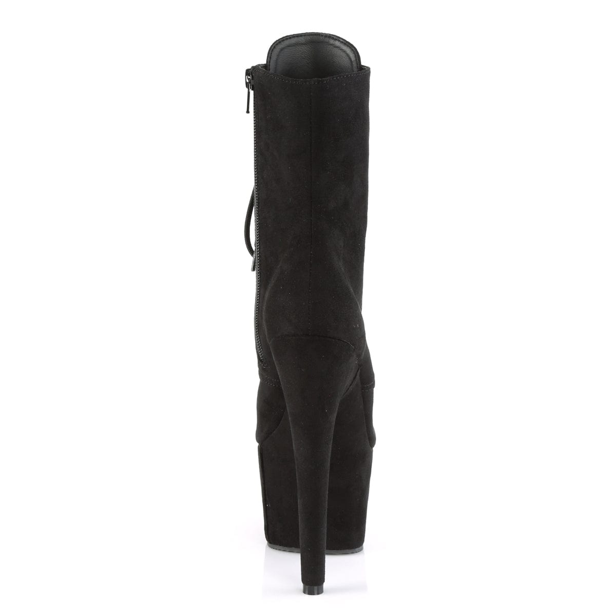 ADORE-1020FS Black Faux Suede/Black Faux Suede Ankle Boot Pleaser US Size (Women's): 5