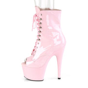 ADORE-1021 Baby Pink Patent/Baby Pink Ankle Boot Pleaser US Size (Women's): 5