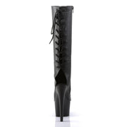 ADORE-2018 Black Faux Leather/Black Matte Knee Boot Pleaser US Size (Women's): 5