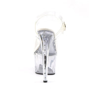 ADORE-708LS Clear/Clear Platform Sandal Pleaser US Size (Women's): 5