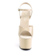 ADORE-709 Cream Patent/ Cream Sale Pleaser US Size (Women's): 5