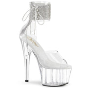 ADORE-724RS Clear/Clear Platform Sandal Pleaser US Size (Women's): 5